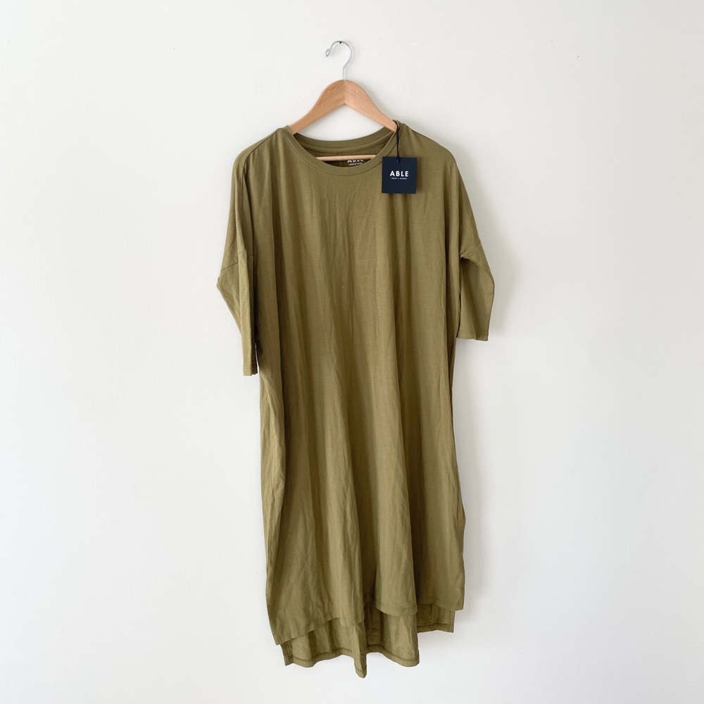 ABLE Olive Green Women's Dress